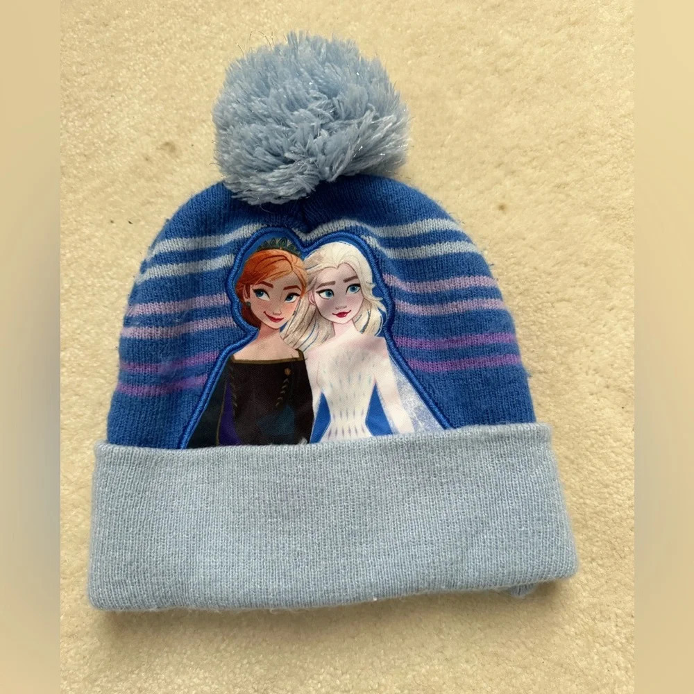 Girls Frozen II Winter Hat